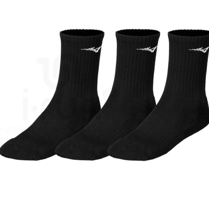 MIZUNO TRINING 3P SOCKS WHITE LONG SOCKS MID-CALM