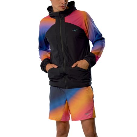 MIZUNO ACTIVE ALPHA HOODED JACKET MEN
