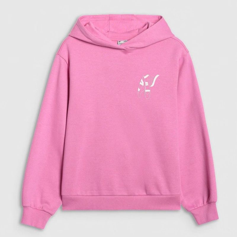 4F TRACKSUIT HOODIE NON-ZIP LOOSE FIT GIRL