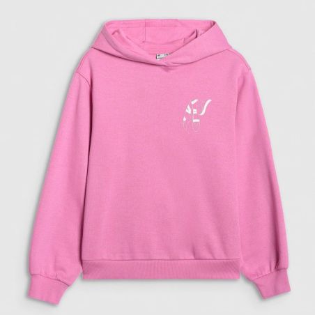 4F TRACKSUIT HOODIE NON-ZIP LOOSE FIT GIRL