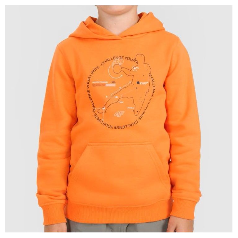 4F TRACKSUIT HOODIE NON-ZIP REGULAR FIT KIDS
