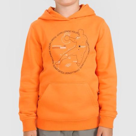 4F TRACKSUIT HOODIE NON-ZIP REGULAR FIT KIDS