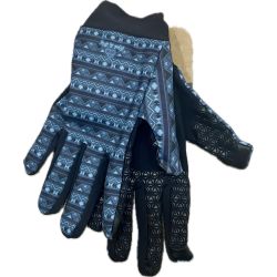 RED&FLY PRINTED OUTDOOR LINER GLOVES PETROL SERIAL