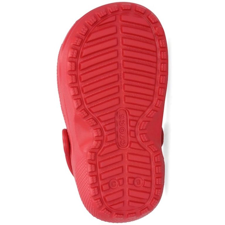 CROCS CLASSIC LINED CLOG KIDS PEPPER/NAVY