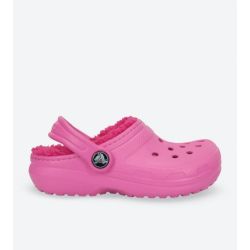 CROCS CLASSIC LINED CLOG KIDS PARTY PINK/CANDY