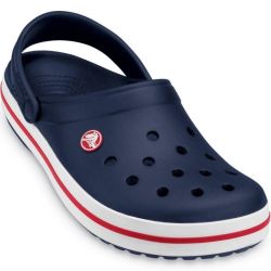 CROCS CROCBAND CLOG KIDS NAVY/RED