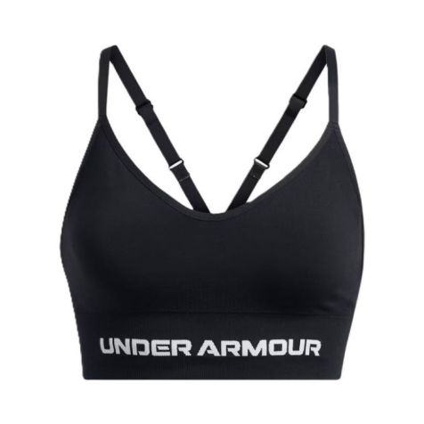 Under Armour Sujetador deportivo de sujeción baja y espalda cruzada para mujer