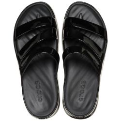 CROCS GETAWAY PATENT STRAPPY Women