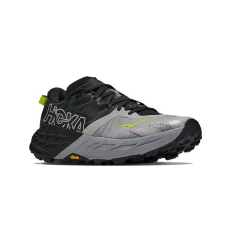 HOKA Speedgoat 7 Men Black | Trail Running Shoes | TotRunning