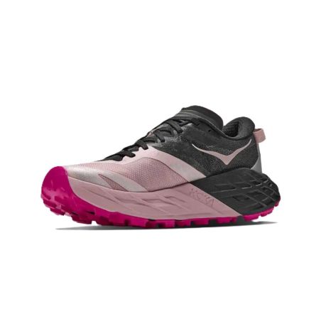 HOKA Speedgoat 7 Women Black/Pink | Trail Running | TotRunning