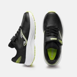 JOMA Speed Jr 2601 Negro Verde | Zapatilla Running Niño