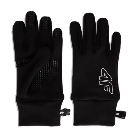 4F Guantes Táctiles Niño/a Negro | Invierno | TotRunning