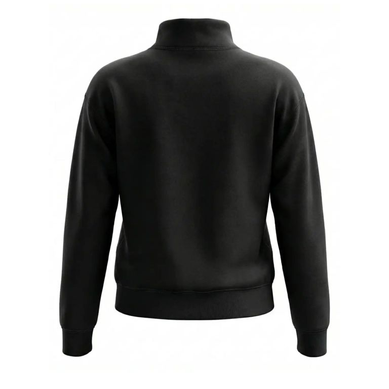 4F Sudadera Cuello Alto Negro | Mujer | TotRunning