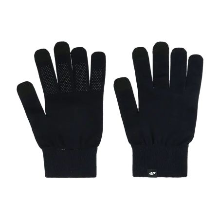 4F Guantes Táctiles Negro | Invierno | TotRunning