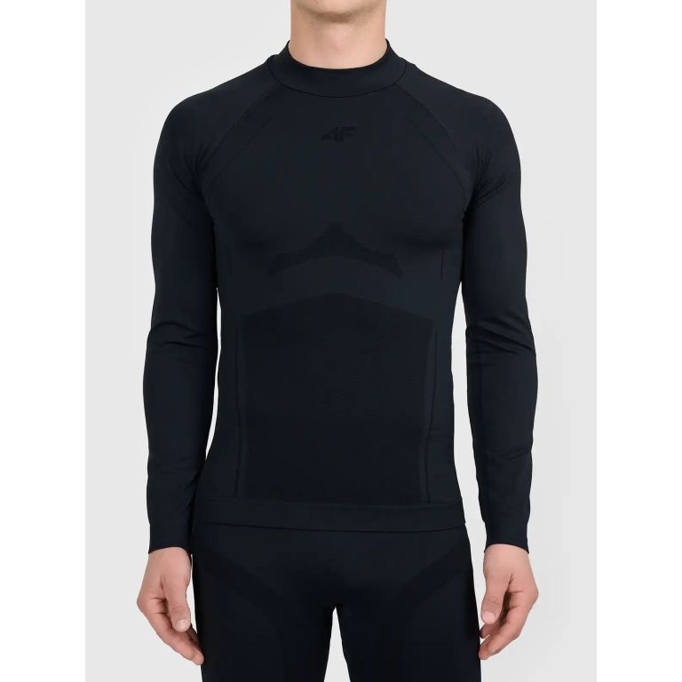 4F Seamless Thermal T-Shirt Black | Men’s | TotRunning
