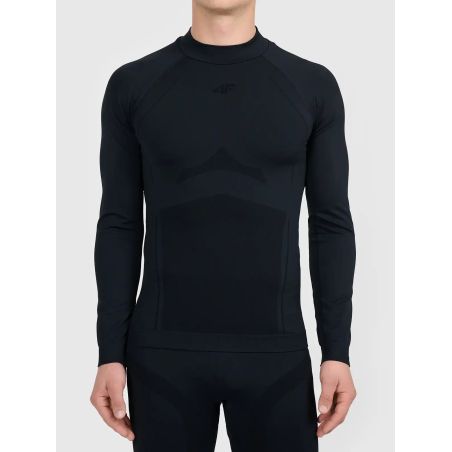 4F Camiseta Térmica Seamless Negro | Hombre | TotRunning