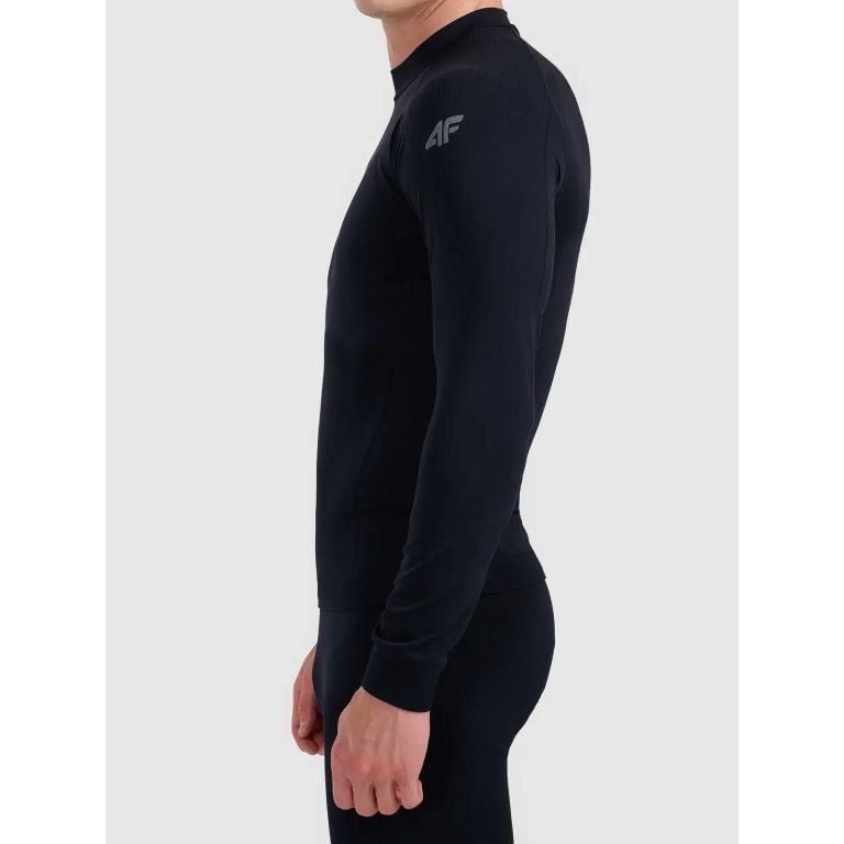 4F Camiseta Térmica Seamless Negro | Hombre | TotRunning