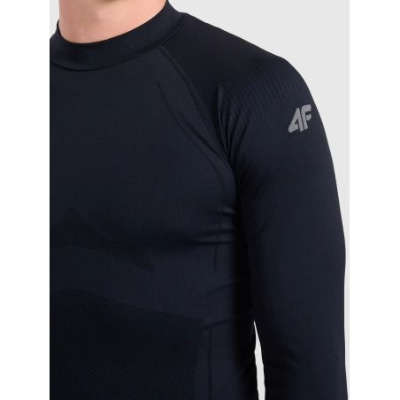 4F Camiseta Térmica Seamless Negro | Hombre | TotRunning