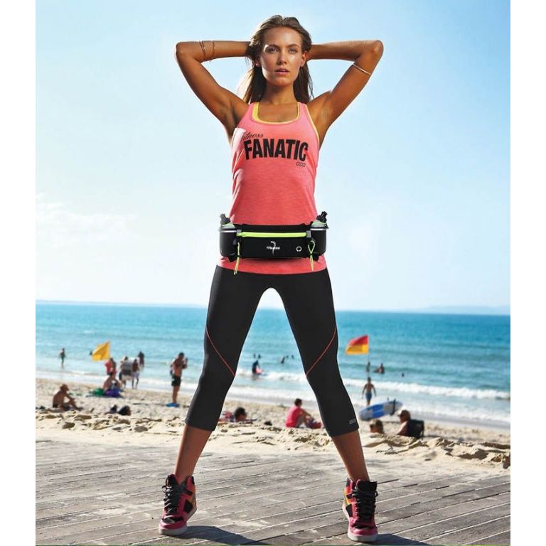 TOTRUNNING Running Belt with Hydration Bottles and Sports Waist Pack