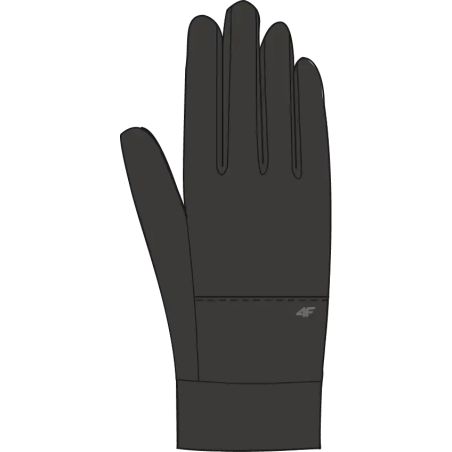 4F Touch Screen Gloves Black | Running | TotRunning