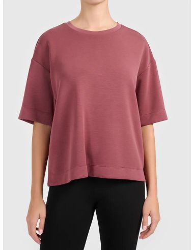 Camiseta 4F F3489 | Cuello redondo, interlock
