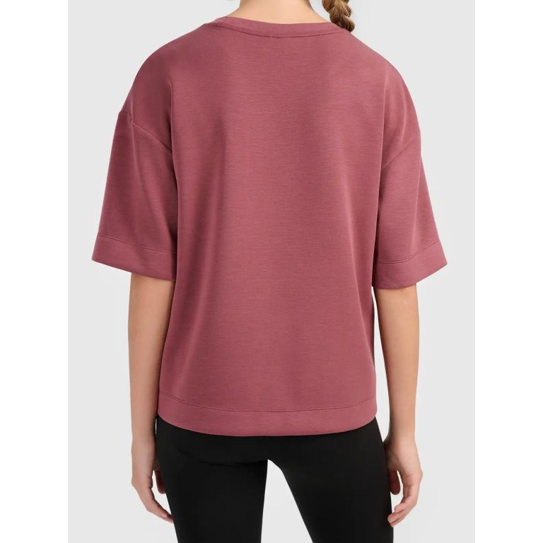 Camiseta 4F F3489 | Cuello redondo, interlock