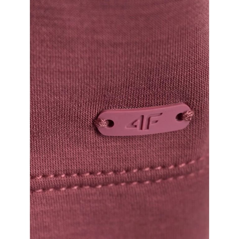 Camiseta 4F F3489 | Cuello redondo, interlock