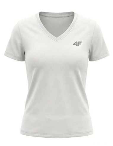 Camiseta 4F F3307 | Cuello pico, algodón
