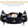 TOTRUNNING Running Belt with Hydration Bottles and Sports Waist Pack