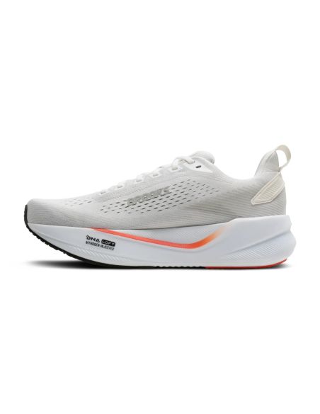 BROOKS Ghost Max 4 - Running Hombre Blanco/Rojo/Negro | TOTRUNNING