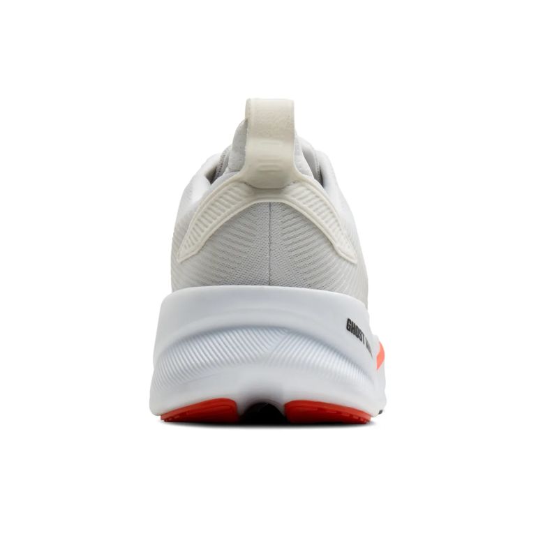 BROOKS Ghost Max 4 - Running Hombre Blanco/Rojo/Negro | TOTRUNNING