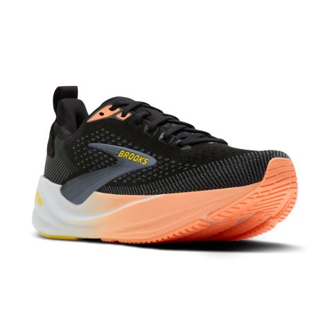 BROOKS Ghost Max 4 - Women's Running Black/Folkstone/Cyber Peach | TOTRUNNING 2