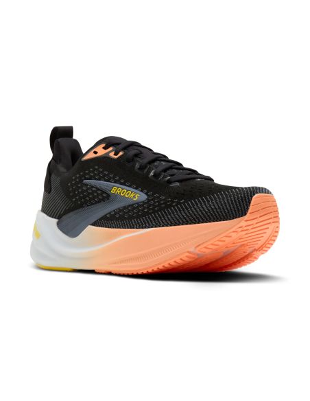 BROOKS Ghost Max 4 - Running Mujer Negro/Folkstone/Cyber Peach | TOTRUNNING
