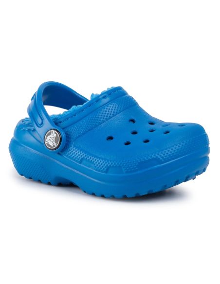 CROCS Classic Lined Clog Kids Blue | Kids Clogs | TotRunning