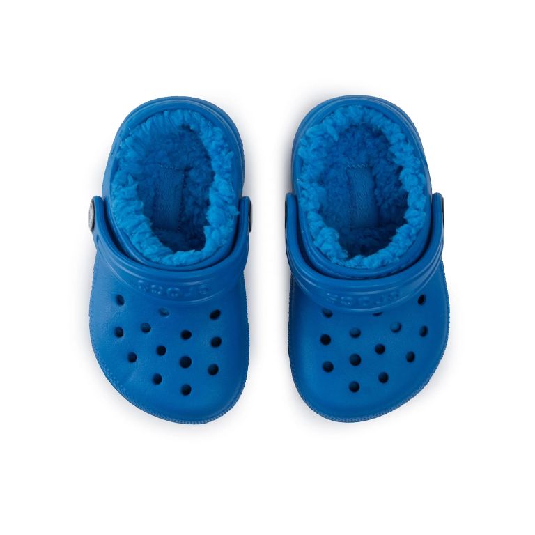 CROCS Classic Lined Clog Kids Blue | Kids Clogs | TotRunning