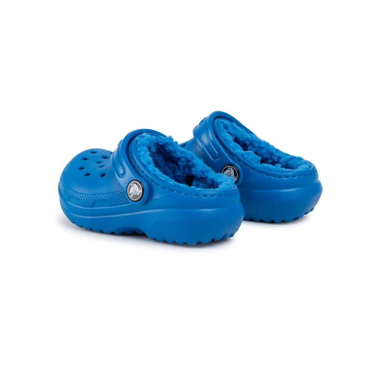 CROCS Classic Lined Clog Kids Blue | Kids Clogs | TotRunning