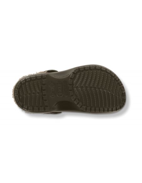 CROCS Baya Lined Kids Brown | Kids Clogs | TotRunning