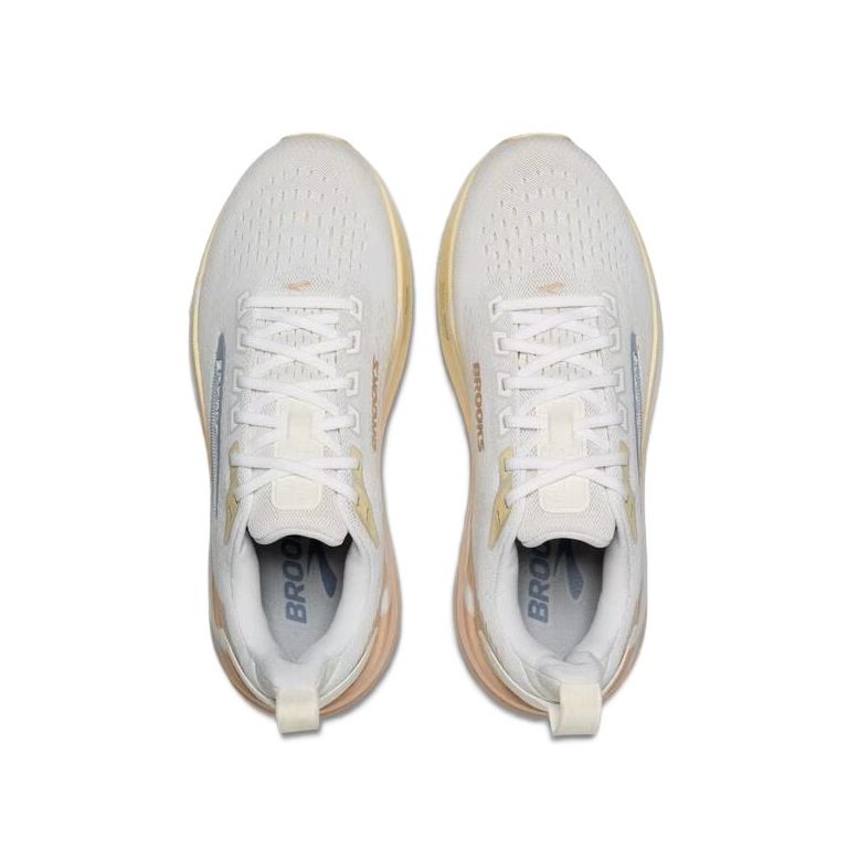 BROOKS Ghost Max 4 Women White/Rose | Running | TotRunning