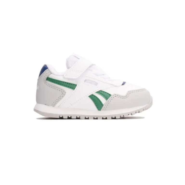 REEBOK Glide Elastic & Top Strap Bebé Blanco-Verde | TotRunning