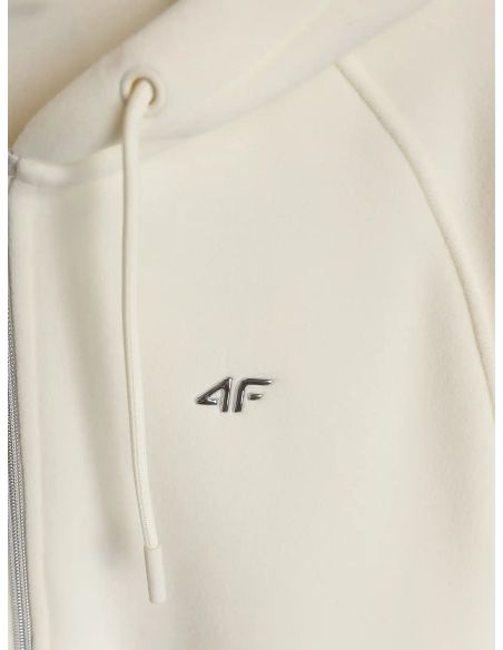 4F Hooded Sweatshirt Off-White | Women’s | TotRunning
