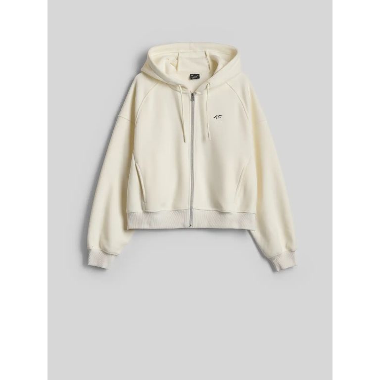 4F Hooded Sweatshirt Off-White | Women’s | TotRunning