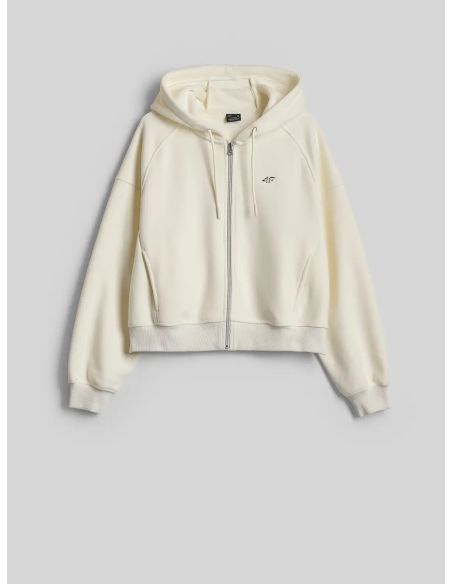4F Hooded Sweatshirt Off-White | Women’s | TotRunning
