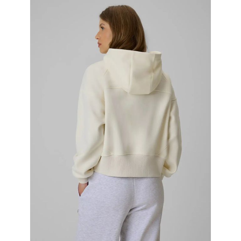 4F Hooded Sweatshirt Off-White | Women’s | TotRunning