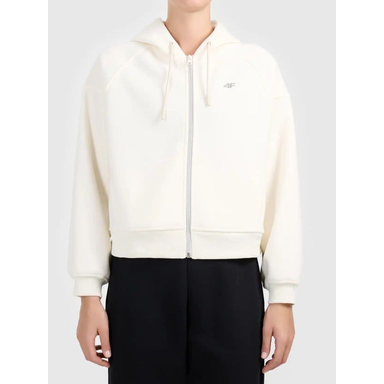 4F Hooded Sweatshirt Off-White | Women’s | TotRunning