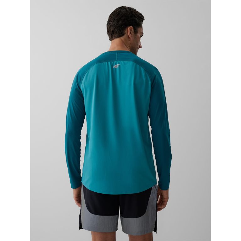 4F Long Sleeve Teal | Men’s Running | TotRunning