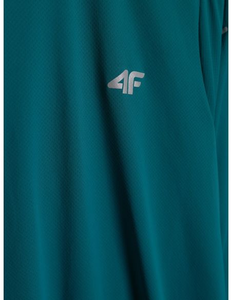 4F Camiseta ML Verde Azulado | Running Hombre | TotRunning