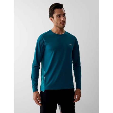 4F Long Sleeve Teal | Men’s Running | TotRunning