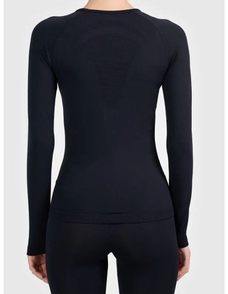 4F Camiseta Térmica Seamless Negro | Mujer | TotRunning