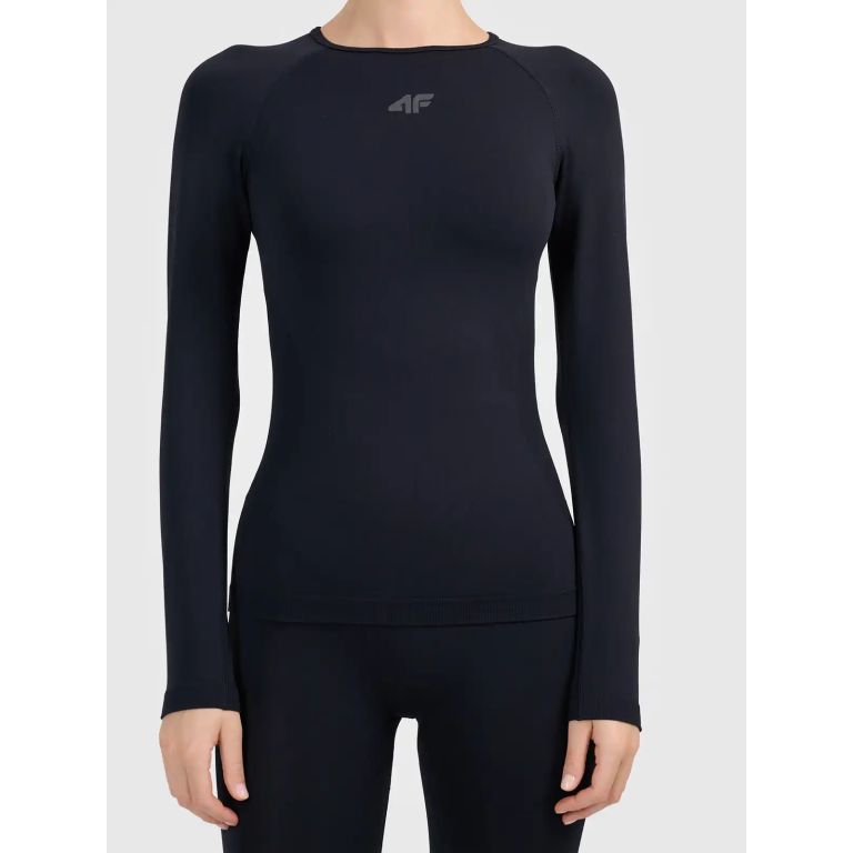 4F Seamless Thermal T-Shirt Black | Women’s | TotRunning