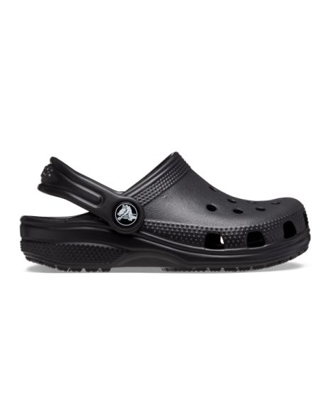 CROCS Classic Zueco Niño/a - Negro - Vista lateral